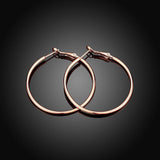 3 Pares Aretes de Aro de Acero Inoxidable, Pendientes de Aro para Mujer Chicas, 3 Tamaños y 3 Colores en Oro, Plata, Rosa