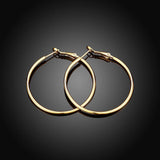 3 Pares Aretes de Aro de Acero Inoxidable, Pendientes de Aro para Mujer Chicas, 3 Tamaños y 3 Colores en Oro, Plata, Rosa