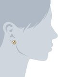 Signature 4.897,1 cm Collection"Amor Nudo Stud arete