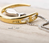 S.Leaf Collar de plata de ley collar de luna para mujer